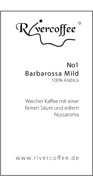 Rivercoffee No 1 Barbarossa Mild